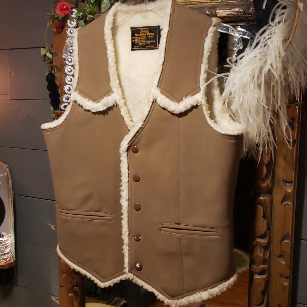 Vintage western vest